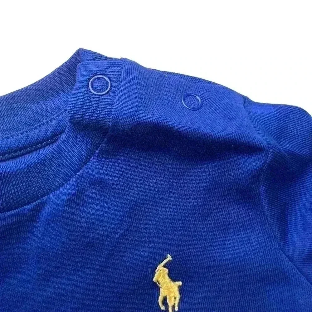 Ralph Lauren Boys Cotton Jersey Crewneck INFANT TEE BUNDLE •Size 3 month…